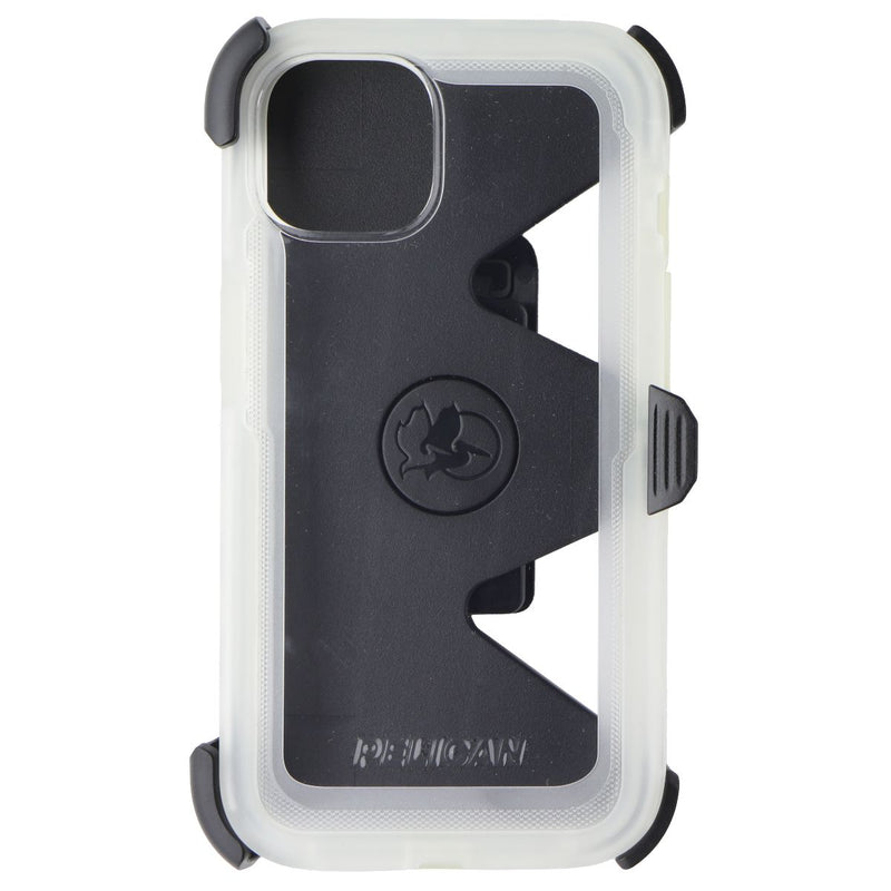 Pelican Voyager Phone Case & Belt Clip Holster for Apple iPhone 15 - Clear