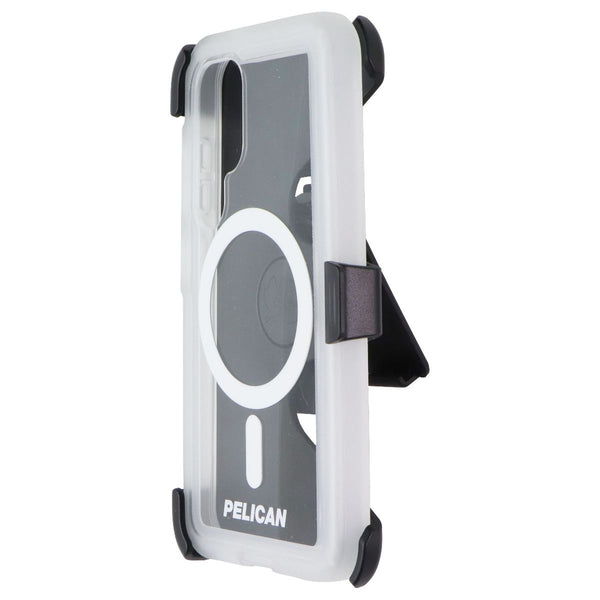 Pelican Voyager Magnetic Case + Holster for Samsung Galaxy S25 - Clear