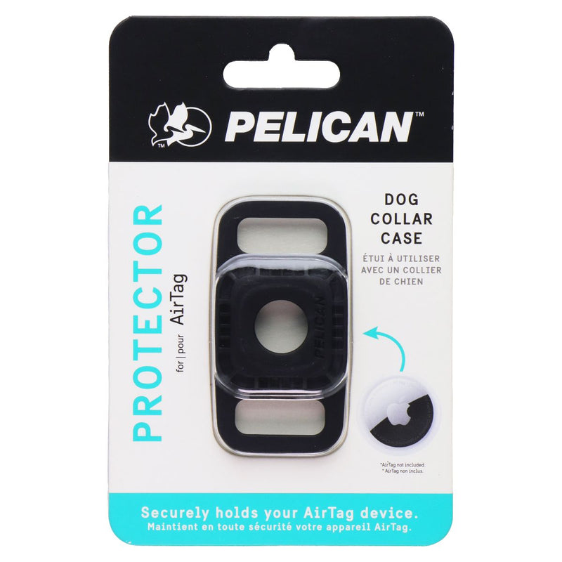 Pelican Protector Dog Collar Case for AirTag - Black