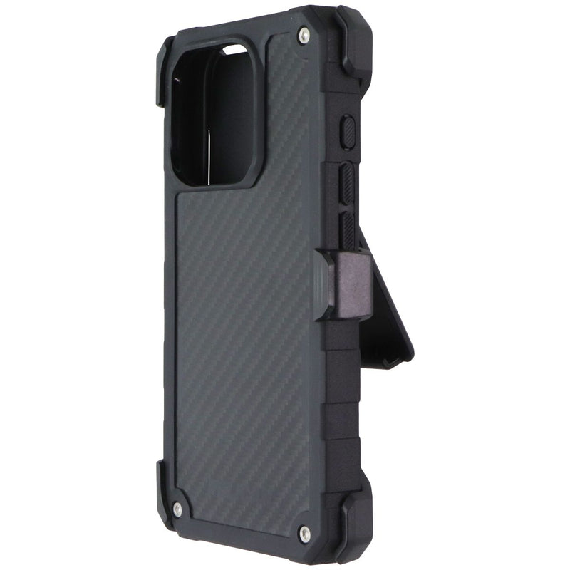 Pelican Shield Series Case + Holster for MagSafe for Apple iPhone 15 Pro - Black