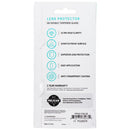 Pelican Aluminum Ring HD Lens Protectors for iPhone 15/15 Plus - Black