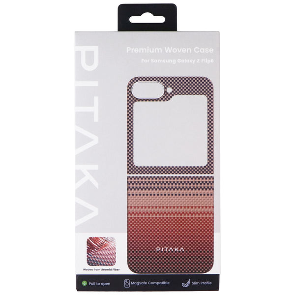 PITAKA MagEZ Case 5 for MagSafe for Samsung Galaxy Z Flip6/Flip7 FE - Sunset