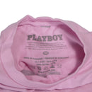 Cotton T-Shirt (M) and Shorts (S) Playboy Set - Pink
