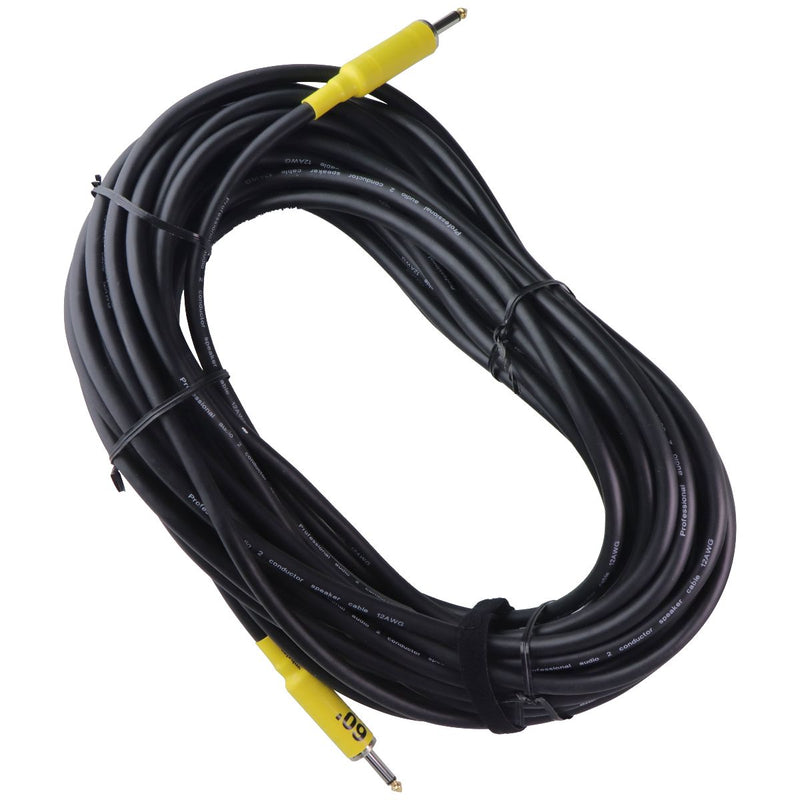 pLoYnk Professional 1/4-in Male to 1/4-in Male Audio Speaker Cable - 60 Foot