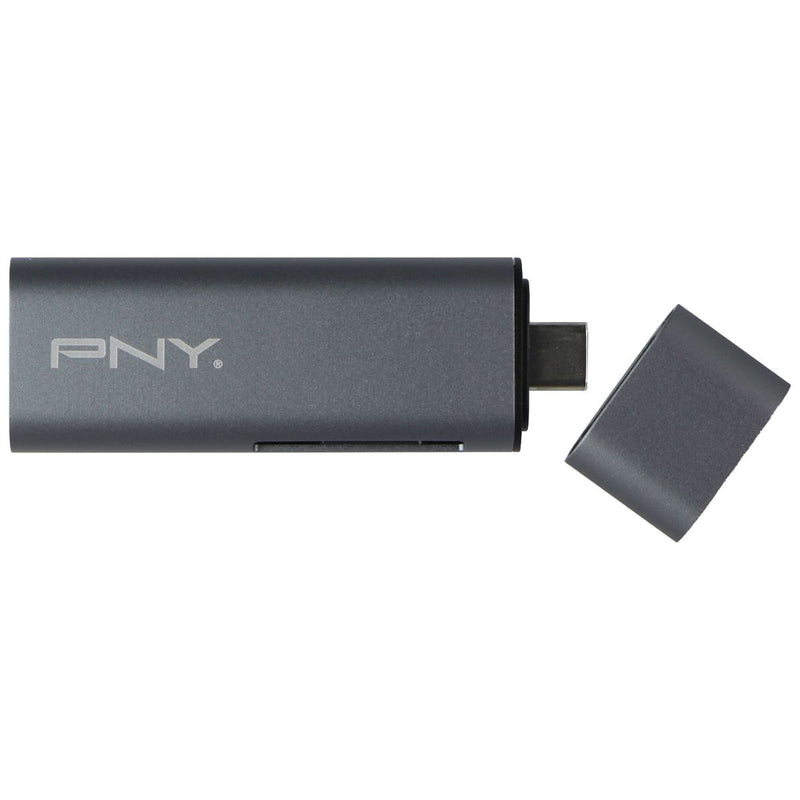 PNY USB 3.1 Type-C Reader / USB Adapter - Silver (P-CRMUS3A-BX)