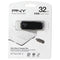 PNY Attaché 4 Flash Drive USB 2.0 for Photos Videos and More - 32GB / Black