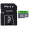 PNY 128GB Elite microSDXC Flash Memory Card w/Adapter - Class 10 U1 (100MB/s)