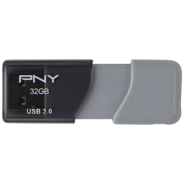 PNY (32GB) Turbo Attaché 3 USB 3.0 Flash Drive - Silver (P-FD32GTBOP-GE)