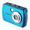Polaroid 16MP Waterproof Digital Camera (ISO48N) - Teal with Rubber Case