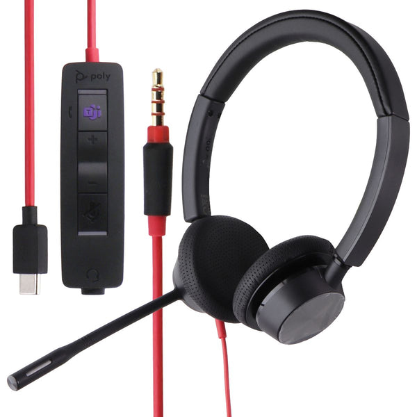 Poly Plantronics - Blackwire 3325 Wired Stereo USB-C Headset with Boom Mic