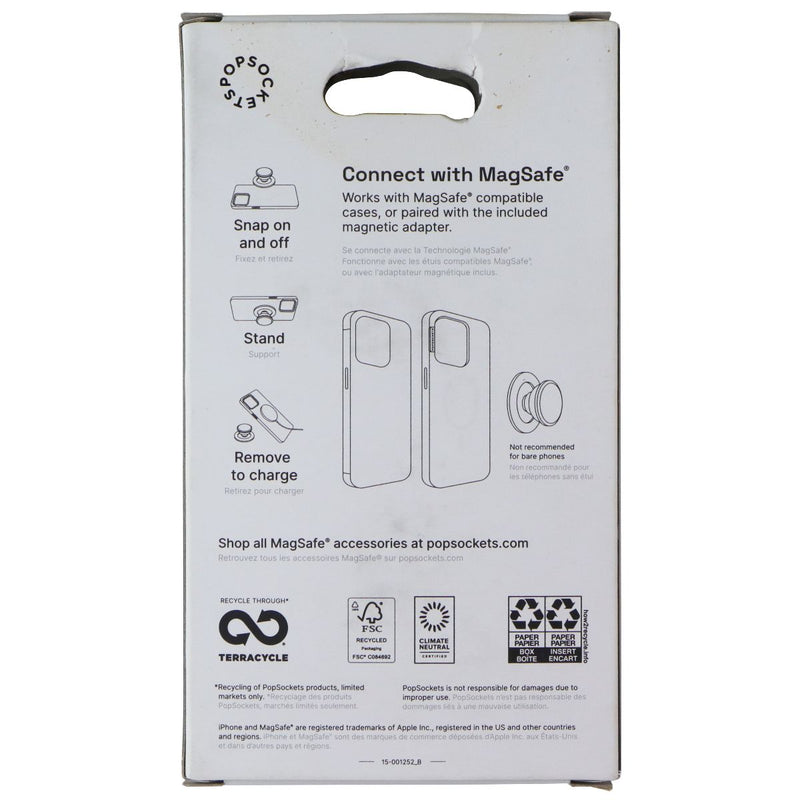 PopSockets Magnetic Phone Grip & Stand for MagSafe (Swappable Top) - Aura