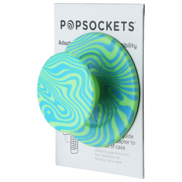 PopSockets Magnetic Phone Grip and Stand for MagSafe - Swirl Oasis Keylime
