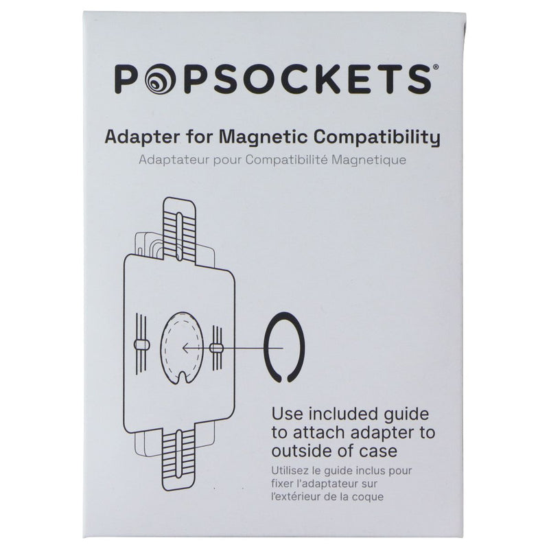 PopSockets Magnetic Phone Grip & Stand for MagSafe - Black Knurl