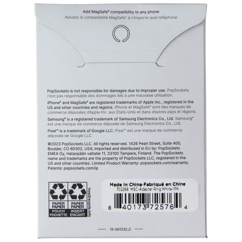 PopSockets Magnetic Phone Grip & Stand for MagSafe - Rainbow Glass