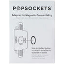 PopSockets Magnetic Grip & Stand for MagSafe - PopOut Curves Coconut Crème