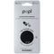 popl Flat Dot Digital Business Card Phone Tag - Carbon Fiber