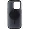 PopSockets PopCase for MagSafe for iPhone 15 Pro - Black Translucent