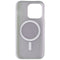 PopSockets Case with MagSafe and PopGrip for iPhone 15 Pro - Opalescent Clear