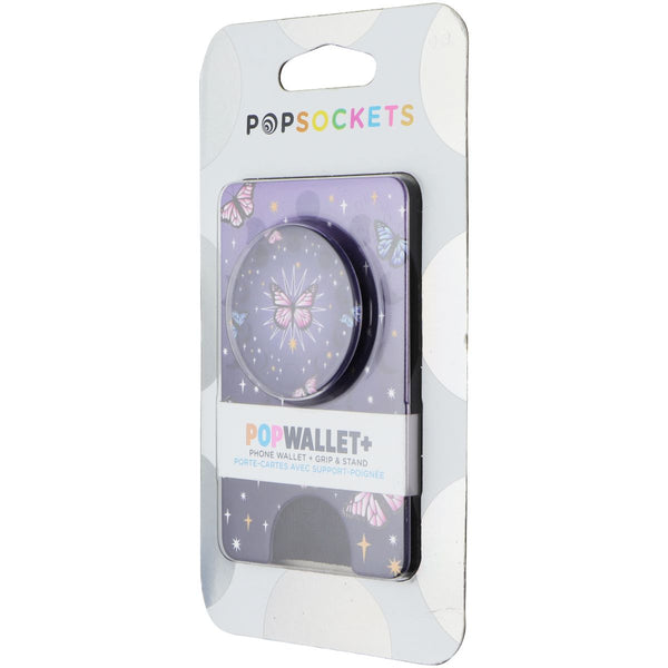 PopSockets (PopWallet+) Phone Grip and Stand - Retrograde Butterfly