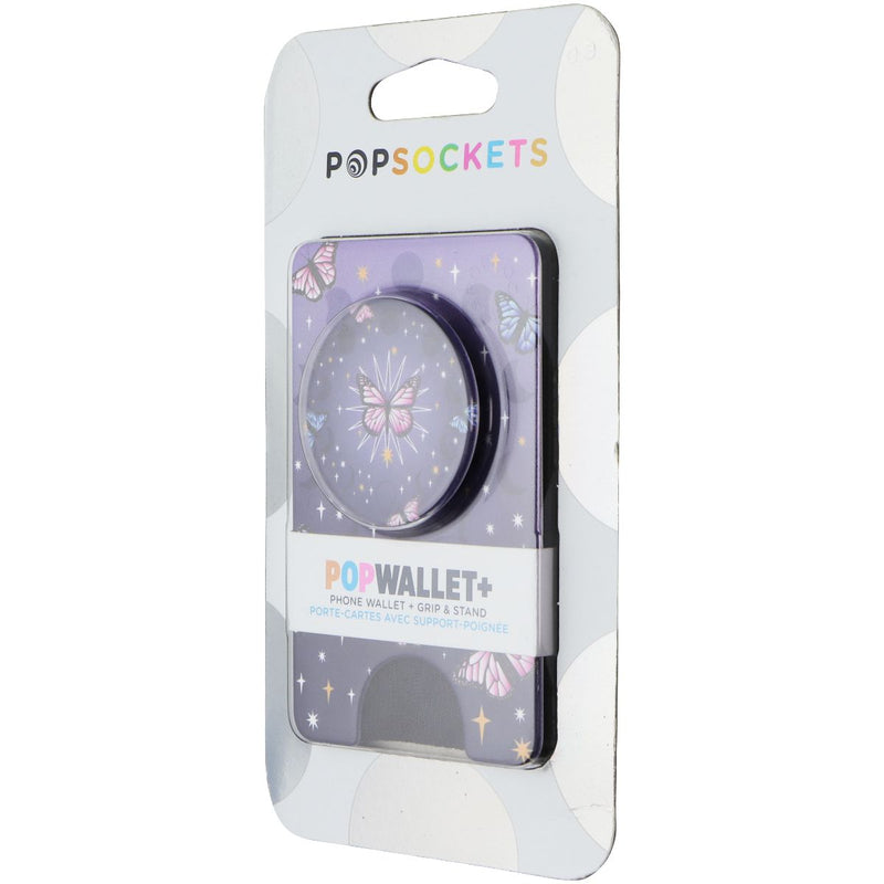 PopSockets (PopWallet+) Phone Grip and Stand - Retrograde Butterfly