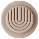 PopSockets Phone Grip for MagSafe with Swappable Top - Curves Latte (Brown)
