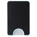 PopSockets PopWallet+ Magnetic Phone Wallet for MagSafe Devices - Blue Rainbow