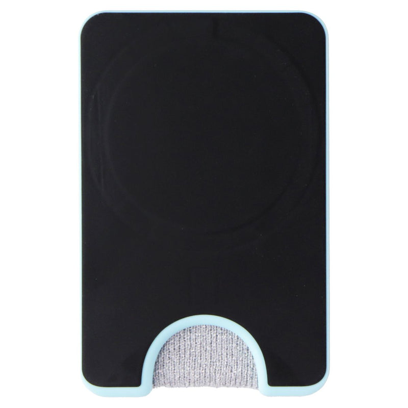 PopSockets PopWallet+ Magnetic Phone Wallet for MagSafe Devices - Blue Rainbow