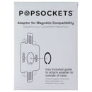 PopSockets Magnetic Phone Grip & Stand for MagSafe - Triangle Knurl Olive