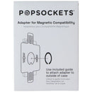PopSockets Magnetic Phone Grip & Stand for MagSafe - Peacock Saucer