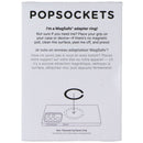 PopSockets Kick-Out Series Magnetic Grip Stand with Portrait Mode - Black