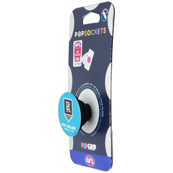 PopSockets PopGrip Expanding Stand Grip w/ Swappable Top - AFL Port Adelaide FC