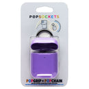 PopSockets PopGrip + PopChain AirPods Holder + Grip + Stand + Keychain - Purple