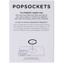 PopSockets Magnetic Phone Grip and Stand for MagSafe - Radial Oxblood Aluminum