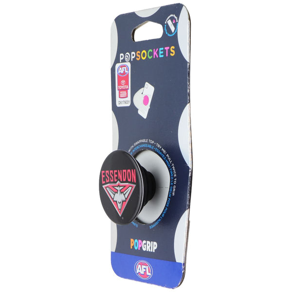PopSockets PopGrip Expanding Stand Grip w/Swappable Top - AFL Essendon Bomber