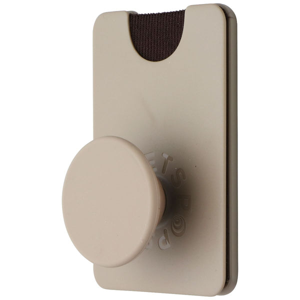 PopSockets Magnetic Phone Wallet+ w/Adapter Ring for MagSafe - Latte