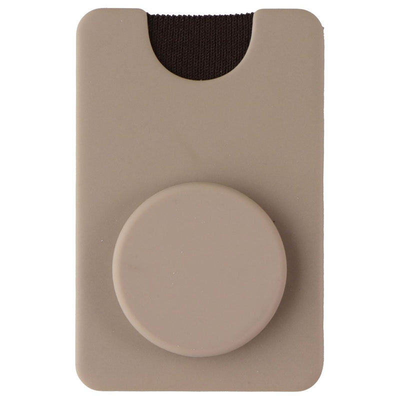 PopSockets Magnetic Phone Wallet+ w/Adapter Ring for MagSafe - Latte