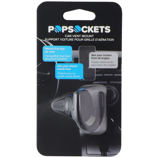 PopSockets Car Vent Mount for PopGrips (600030) - Black