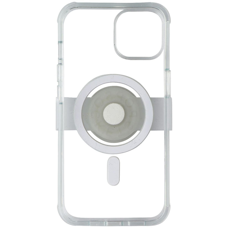 PopSockets Case for MagSafe with Grip and Slide for iPhone 14 - Clear