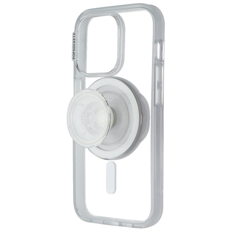 PopSockets PopCase for MagSafe for iPhone 15 Pro - Clear