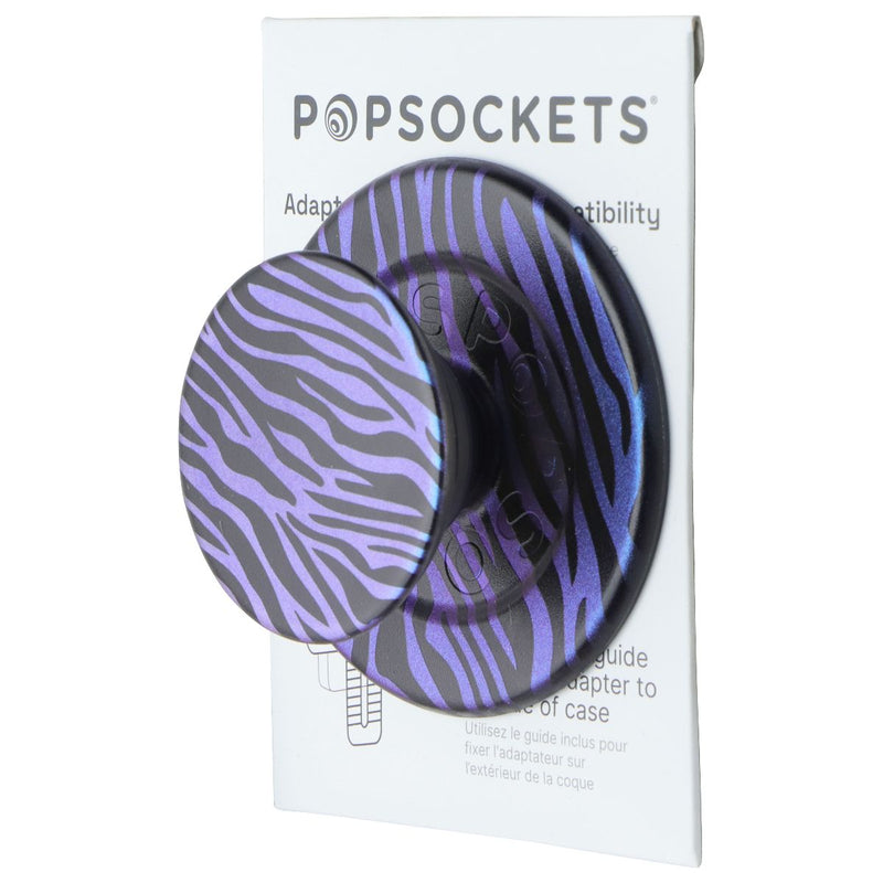 PopSockets Magnetic Phone Grip and Stand for MagSafe - Zed (Blue Zebra)