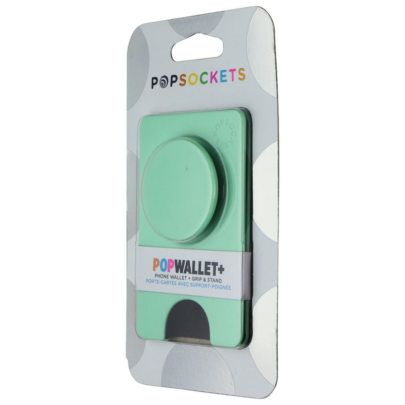PopSockets PopWallet+ Phone Wallet Grip & Stand - Ultra Mint