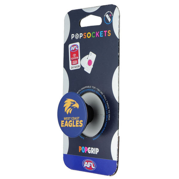 PopSockets PopGrip Expanding Stand Grip w/Swappable Top - AFL West Coast Eagles