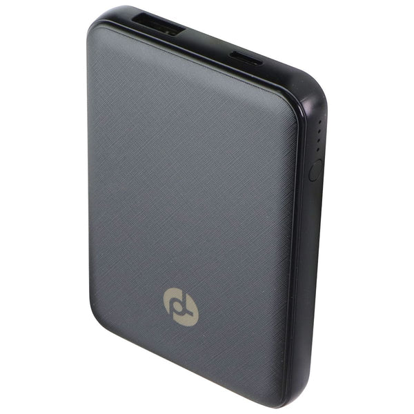 PowerLab 5,000mAh USB-C & USB-A Power Bank - Black