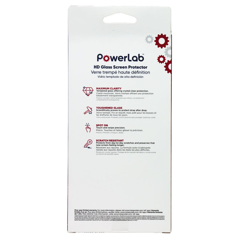 Powerlab - Tempered Glass iPhone 14/ 14 Pro/iPhone 13/13 Pro - Clear