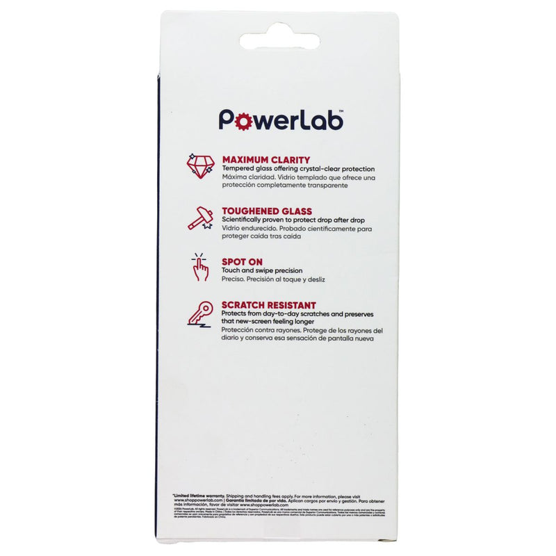 PowerLab HD Glass Screen Protector for Apple iPhone 15