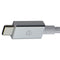 PowerLab 10FT USB-C to USB-C Braided Charge-Sync Cable - White