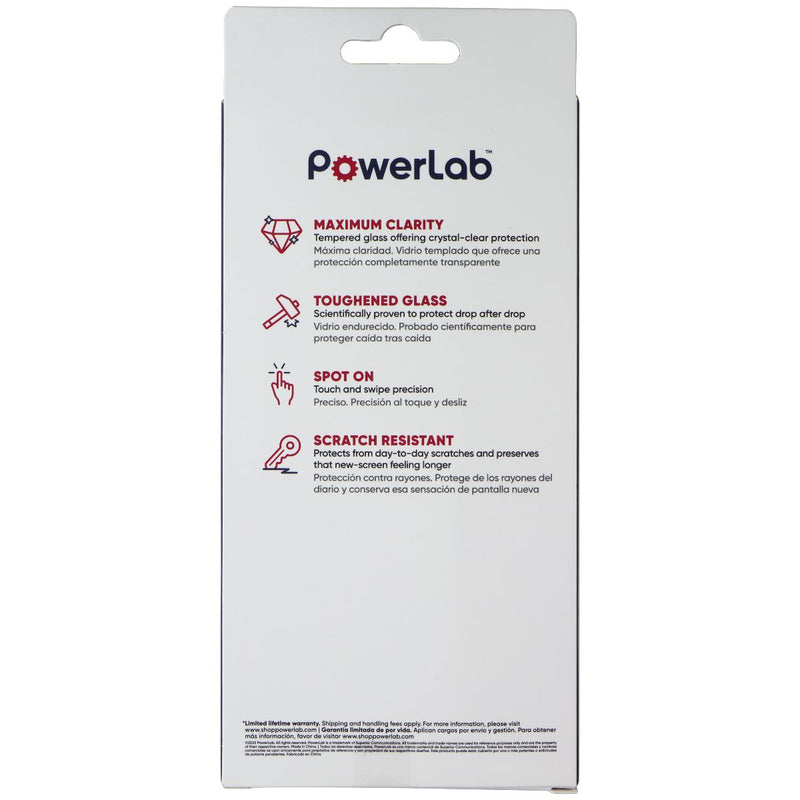 PowerLab High Definition Glass Screen Protector for Motorola Moto G (2025)