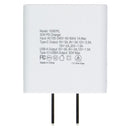 PowerLab USB-C to Lightning (8-Pin) Cable + USB-C/USB-A Wall Charger - White