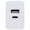 PowerLab USB-C to Lightning (8-Pin) Cable + USB-C/USB-A Wall Charger - White