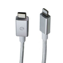 PowerLab USB-C to Lightning (8-Pin) Cable + USB-C/USB-A Wall Charger - White